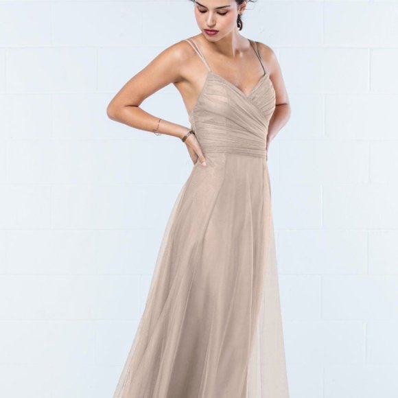 Wtoo 00344 Latte tulle dress size 0 - Picture 1 of 1